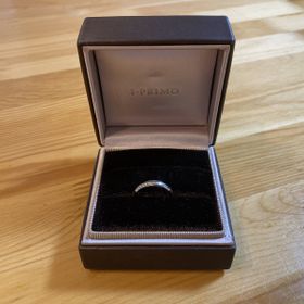 【アイプリモ(I-PRIMO)の口コミ】 ゆるやかなウェーブに、ダイヤモンドがたくさん散りばめられているのがお…