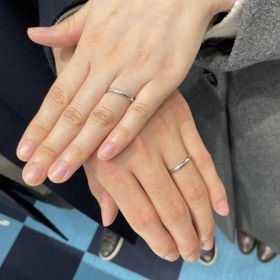 【銀座ダイヤモンドシライシの口コミ】 ストレート、カーブなど様々なタイプのものを試着させていただき、自分は…