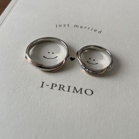 【アイプリモ(I-PRIMO)の口コミ】 夫婦共に同じデザインが気に入り、購入となりました。ピンクゴールドのラ…