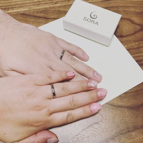 【SORA(ソラ)の口コミ】 主人が、グラデーションが凄く綺麗だと言っていたので店舗に行き拝見させ…