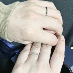 【銀座ダイヤモンドシライシの口コミ】 指輪の決め手はダイヤモンドの質がとても良かったです。8店舗まわりました…