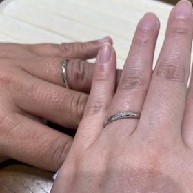 【TRECENTI(トレセンテ)の口コミ】 指に指輪を通した際のつけ心地がとても良く、ダイヤモンドの輝きもすごく…