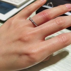 【TRECENTI(トレセンテ)の口コミ】 オーソドックスなプラチナ製がメイン。極めて一般的なデザインの指輪が多…