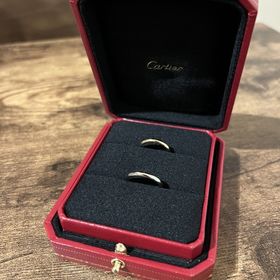 【カルティエ(Cartier)の口コミ】 結婚指輪は憧れのブランドで買いたいと思っていました。長い間付けていて…