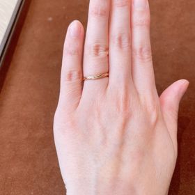 【Mariage ent(マリアージュエント)の口コミ】 理想通りのウェーブ感、理想通りのピンクゴールドの色味、理想通りの半分…