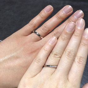 【TRECENTI(トレセンテ)の口コミ】 平打ちと、内甲丸の指輪をお試しで着けさせていただきました。トレセンテ…