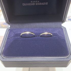 【銀座ダイヤモンドシライシの口コミ】 何件かお店を周り、ハイブランドの指輪と悩んでいたのですか、ダイヤモン…