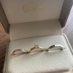 【ORECCHIO(オレッキオ)の口コミ】 オリジナリティのある、被らないデザインのブランドを選びました。指輪は…