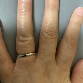 【アイプリモ(I-PRIMO)の口コミ】 私と旦那の指の形が、関節が目立たないタイプと店員さんに教えてもらい、…