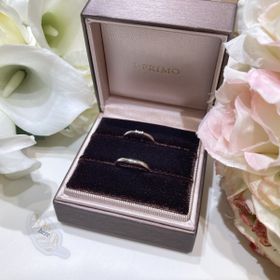 【アイプリモ(I-PRIMO)の口コミ】 彼からプロポーズでいただいた婚約指輪と同じブランドで重ねづけした際に…