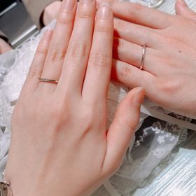 【TRECENTI(トレセンテ)の口コミ】 シンプルなデザインかつダイヤモンドもさりげなく入っていてとても好みで…