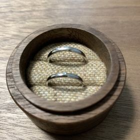 【鎌倉彫金工房の口コミ】 手作りの指輪です。どんな作りにしようか迷いましたが、シンプルなのがお…