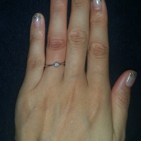 【銀座ダイヤモンドシライシの口コミ】 社会人になりたての彼がわたしのワガママを聞いてくれて、エンゲージリン…