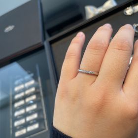 【エクセルコダイヤモンド(EXELCO DIAMOND)の口コミ】 ダイヤモンドの美しさが他と全然違いました！デザインはしっとりと大人っ…