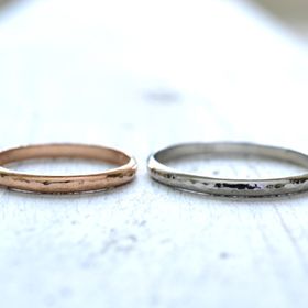 【湘南彫金工房 andfuseの口コミ】 結婚指輪はシンプルでお手軽な物を考えていました。
2人で手作り出来るの…