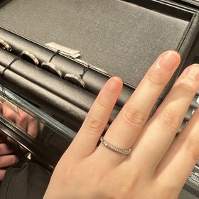 【エクセルコダイヤモンド(EXELCO DIAMOND)の口コミ】 ストレートタイプはお好みですが、デザインが少なかった。着用心地は普通…