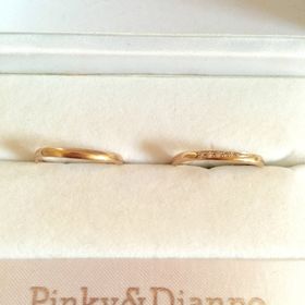 【Pinky&Dianne(ピンキー＆ダイアン)の口コミ】 私はセラピスト。彼は工場勤務のため、なかなか普段から結婚指輪をつける…