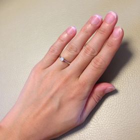 【ラザール ダイヤモンド(LAZARE DIAMOND)の口コミ】 私の手は子どものように小さく指も長くないので指輪が似合わないことがコ…