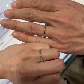 【シャネル(CHANEL)の口コミ】 華奢なデザインのため、ダイヤが付いていてもゴテゴテな感じはなく、つけ…