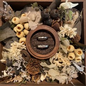 【鎌倉彫金工房の口コミ】 元々手作りがいいねと話しており、結婚指輪を手作り出来る場所を探しまし…