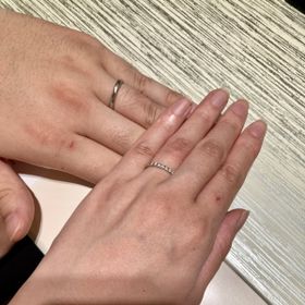 【TRECENTI(トレセンテ)の口コミ】 一つ一つのリングデザインを詳しく説明いただき、一つの種類のデザインの…