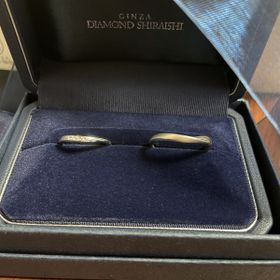 【銀座ダイヤモンドシライシの口コミ】 着け心地が良く、指を曲げても邪魔にならないどころか付けていることも忘…