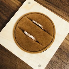 【ringram(リングラム)の口コミ】 他の人と被らないデザインが良かったので、思い切って手作りすることにし…