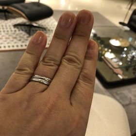 【ヴァンドーム青山(VENDOME AOYAMA)の口コミ】 結婚15周年記念リングを購入しました！プラチナでダイヤ17個付きです。結…