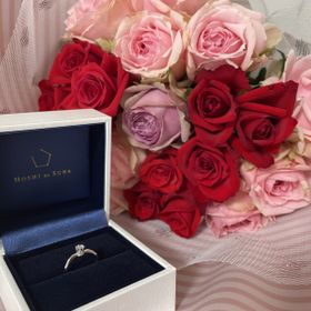 【HOSHI no SUNA 星の砂(ほしのすな)の口コミ】 もともと星の砂で結婚指輪も婚約指輪も購入を決めていました。デザインも…