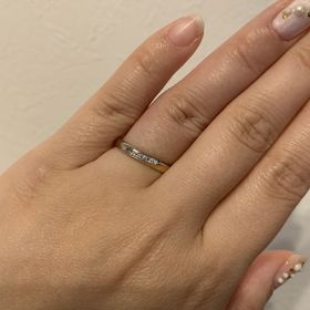 【ケイウノ ブライダル(K.UNO BRIDAL)の口コミ】 2種類の色の組み合わせに一目惚れでした。マット仕様に変えるか迷いました…