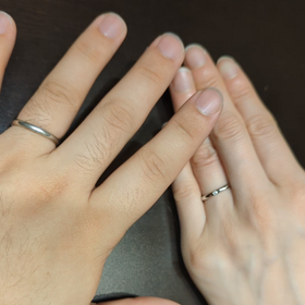 【TRECENTI(トレセンテ)の口コミ】 素材についての説明や上質感が決め手でした。内甲丸や平打の違いの説明や…