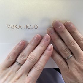 【YUKA HOJO(ユカホウジョウ)の口コミ】 デザインがとても素敵だったので決めました！色もホワイトゴールドでかわ…