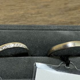 【出雲結(いずもゆい)の口コミ】 二人の中でずっと和風の指輪を探していました。本当は木目調のものが理想…