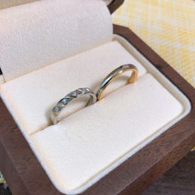 【TANZO.(鍛造指輪)の口コミ】 ゴールドの種類は7種類？あり気に入ったゴールドの色が選べます。デザイン…