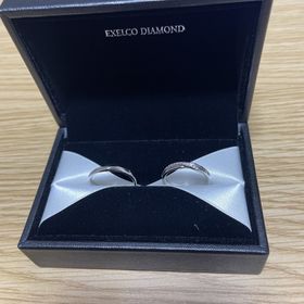 【エクセルコダイヤモンド(EXELCO DIAMOND)の口コミ】 お店の方が沢山見せてくださり、時間をかけて私の好みのものを一緒に見つ…