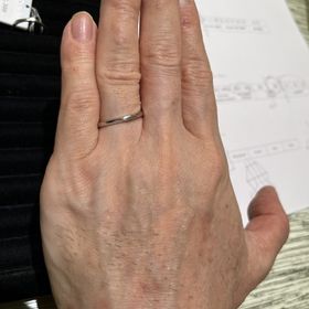 【TRECENTI(トレセンテ)の口コミ】 つけ心地がとてもよく、指輪を着け慣れない男性でも違和感がありませんで…