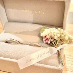 【mina.jewelry(ミナジュエリー)の口コミ】 既製のリングではなく、こだわったリングにしたくてmina.jewelryさんにお…
