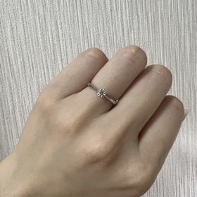 【ラザール ダイヤモンド(LAZARE DIAMOND)の口コミ】 一番の決め手は、他のブランドと比べて一番ダイヤが輝いているように見え…