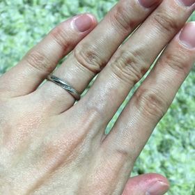 【工房　茶ぼうの口コミ】 ひっかかりのないなめらかリングというのに惹かれました。
オーダーリング…