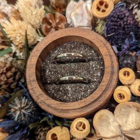 【鎌倉彫金工房の口コミ】 他の人と被らない指輪がいいと2人で話していて、ネットで検索をしていたと…