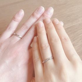 【出雲結(いずもゆい)の口コミ】 最初は違う指輪にしようと思ってたのですが、気に入ったデザインをいくつ…