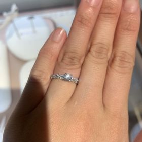 【Fred(フレッド)】の口コミ アムール フー　エンゲージメントリングに関しては店舗訪問前にサイトで見...