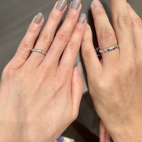 【ショーメ(CHAUMET)の口コミ】 結婚指輪は絶対ショーメと昔から決めていて、ほんとはリアン狙いだったの…