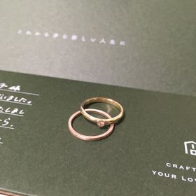 【鎌倉彫金工房の口コミ】 普段の服装にも合うシンプルな指輪を、自分たちの理想通りに作れるのが決…