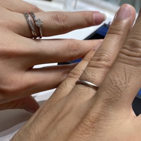 【4℃ BRIDAL(ヨンドシーブライダル)の口コミ】 店員さんの接客が良かったのが決め手と、同じデザインをほかの店では高か…