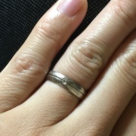 【CHRISTIAN BAUER(クリスチャンバウアー)の口コミ】 主人がクリスチャンバウアーが欲しいと言い様々な形の指輪を試着しました…