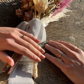 【jewelry couleur(ジュエリークルール)の口コミ】 特にお互いブランドにこだわりがなかったので、2人で手作りできるところを…