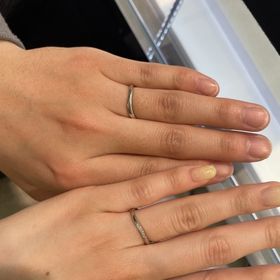 【GALA JEWELRY(ガラジュエリー)の口コミ】 「結婚指輪は2人で納得するものを購入したい！」
そんな思いから６ブラン…