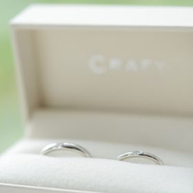 【CRAFY(クラフィ)の口コミ】 結婚指輪を決めるにあたり、ありきたりなものではなく、人とは違うものに…