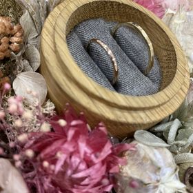 【鎌倉彫金工房の口コミ】 私の誕生日に旦那がサプライズで連れてきてくれました。まさか手作りで結…